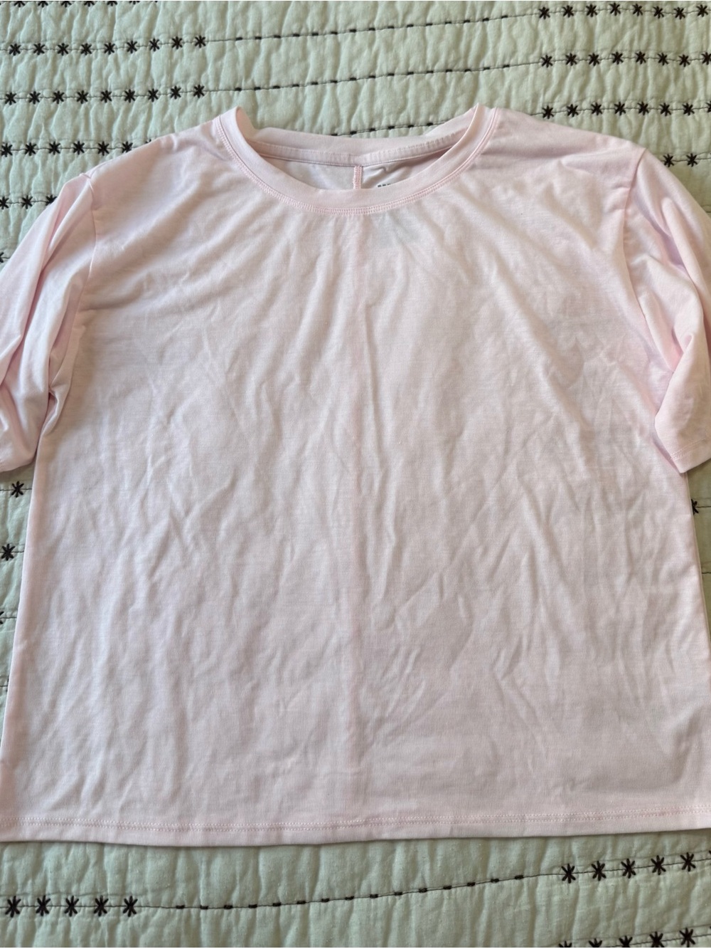 all in motion Light Pink Short Sleeve Kids Tee